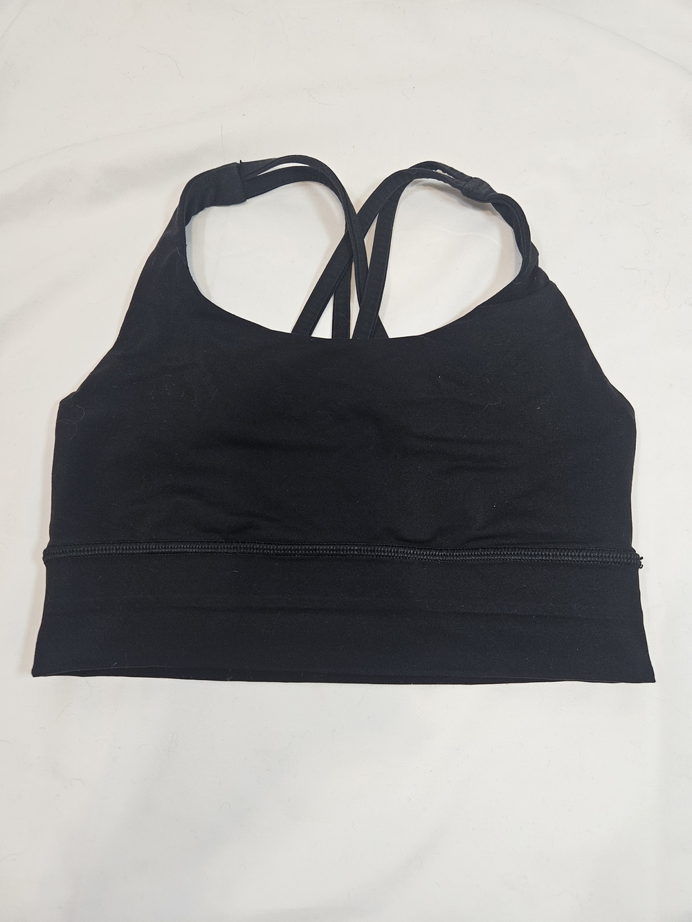 lululemon athletica Black Strappy Sports Bra Top